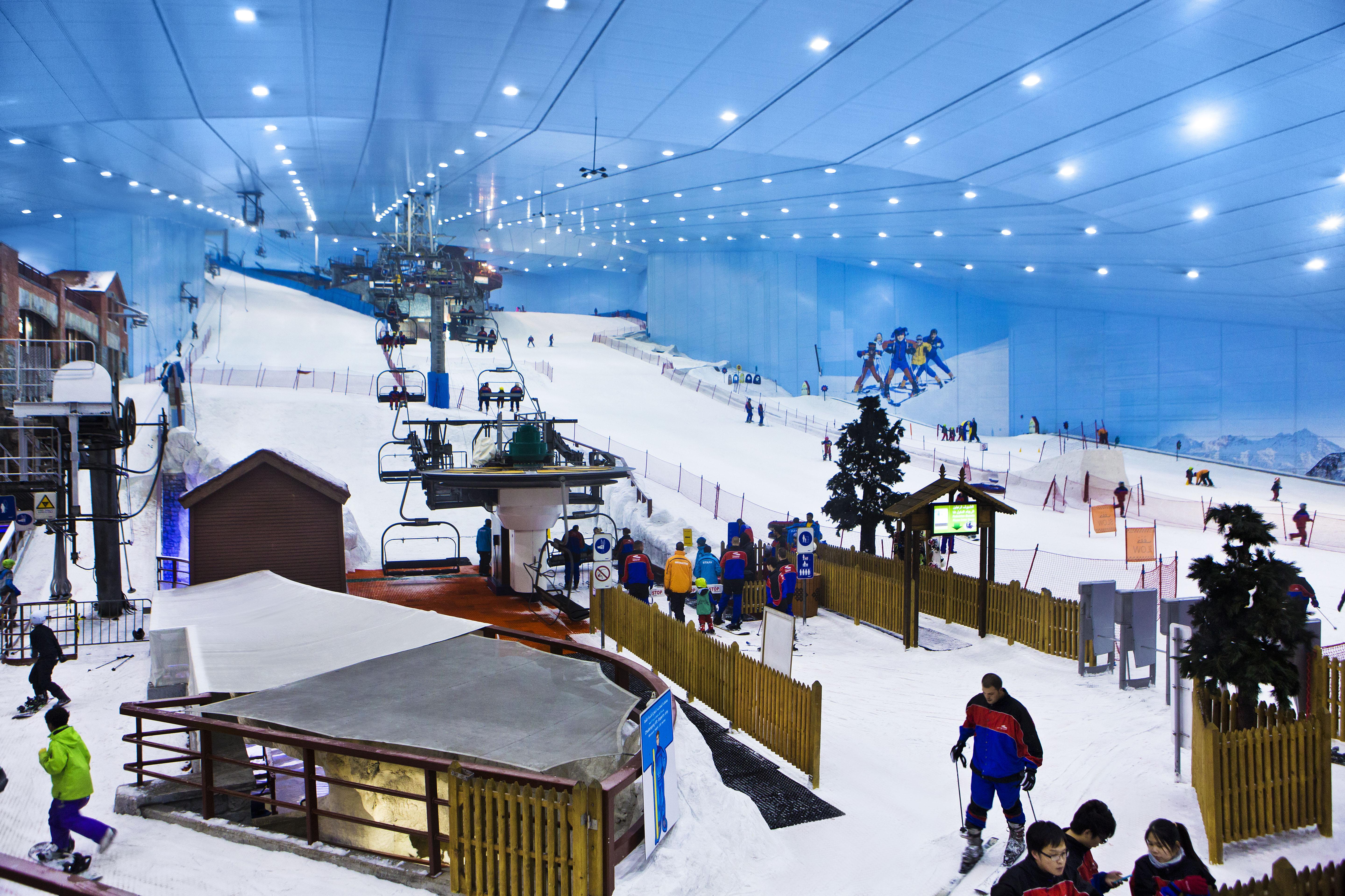Горнолыжный курорт Ski Dubai