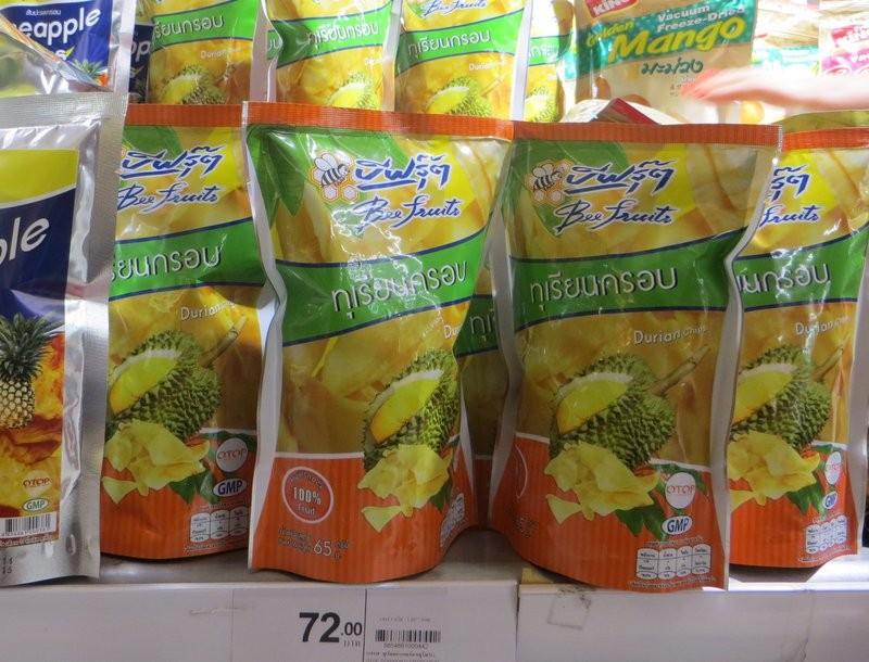 Чипсы из дуриана Чипсы из дуриана