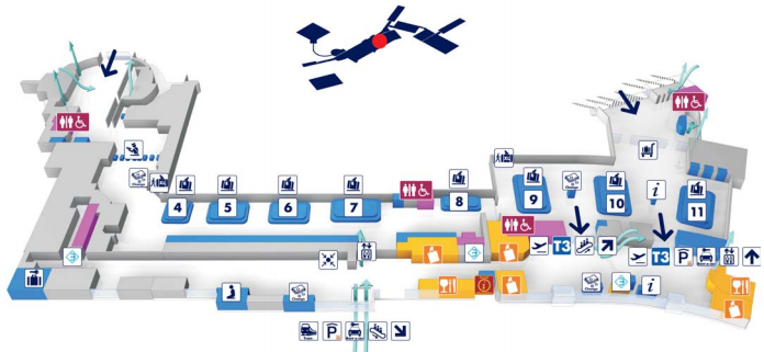 Терминал 3. Прилет.