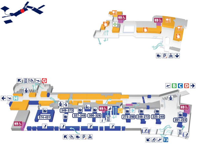 Терминал 3. Вылет.
