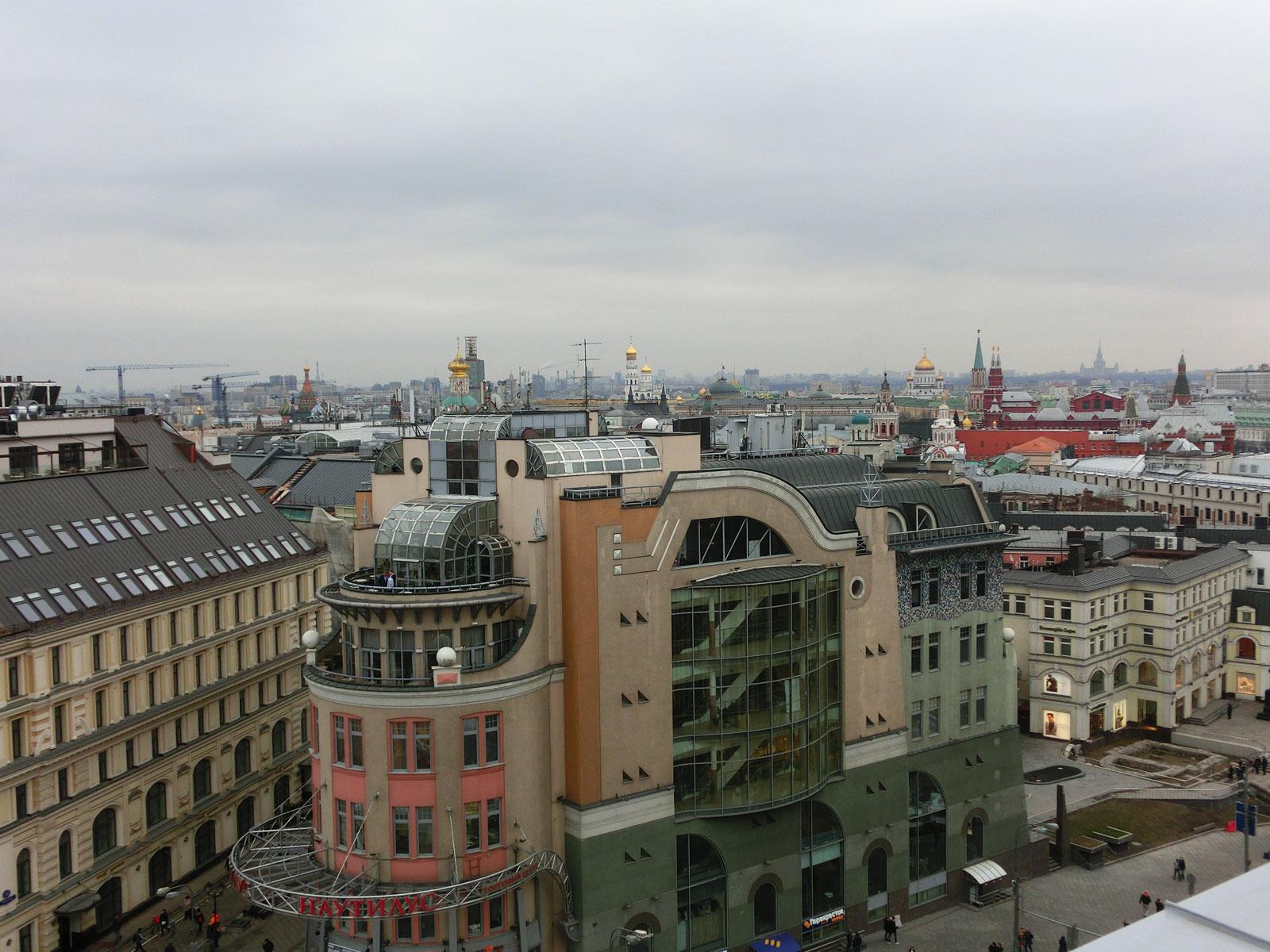 Фото Смотровая площадка на крыше Центрального Детского Мира