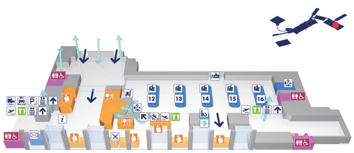 Терминал 1. Прилет.