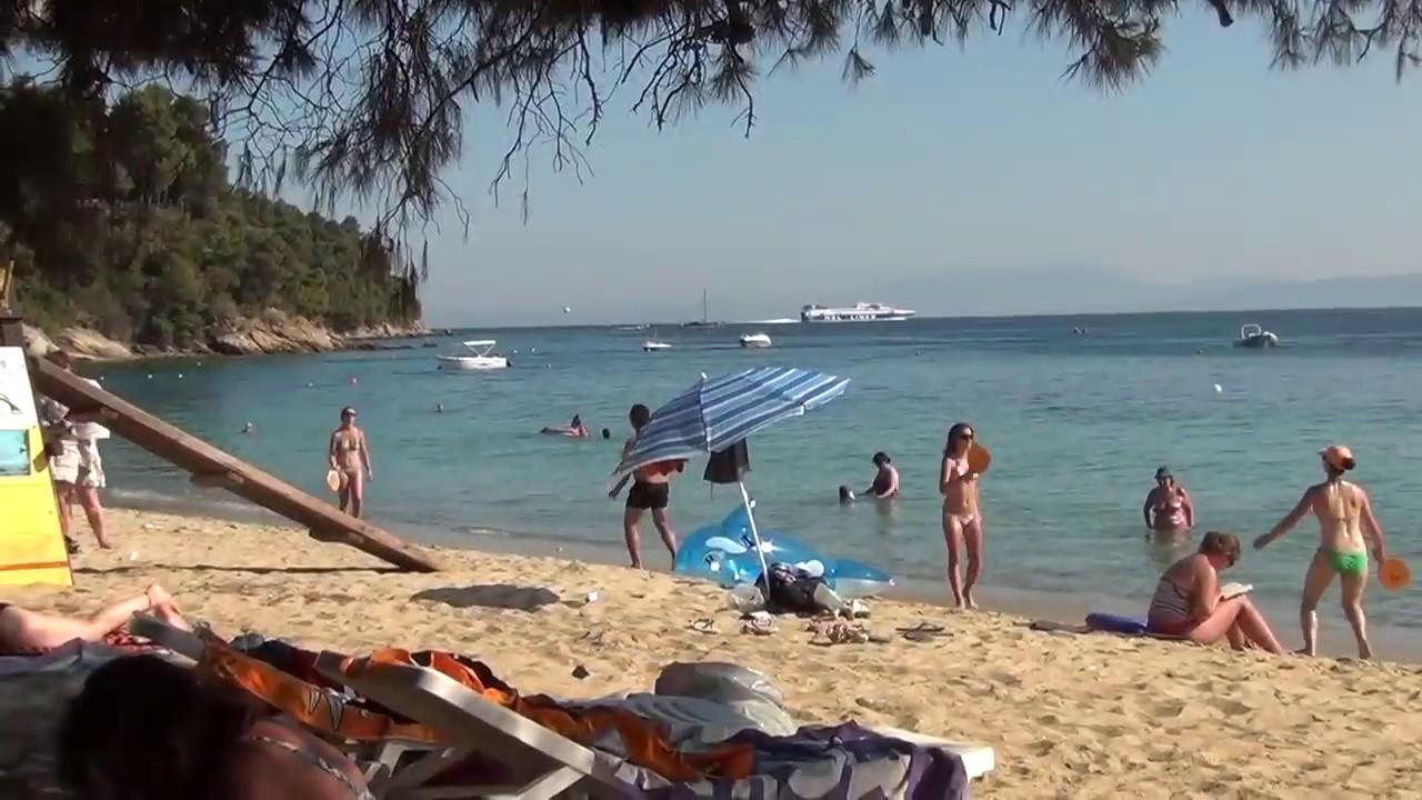 Пляж Вромолимнос (Скиатос)  